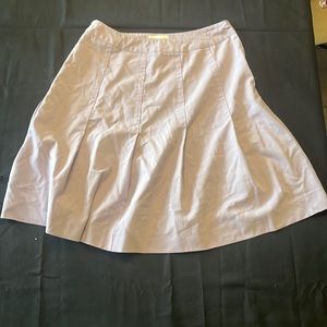 Purple pleated skirt size 8